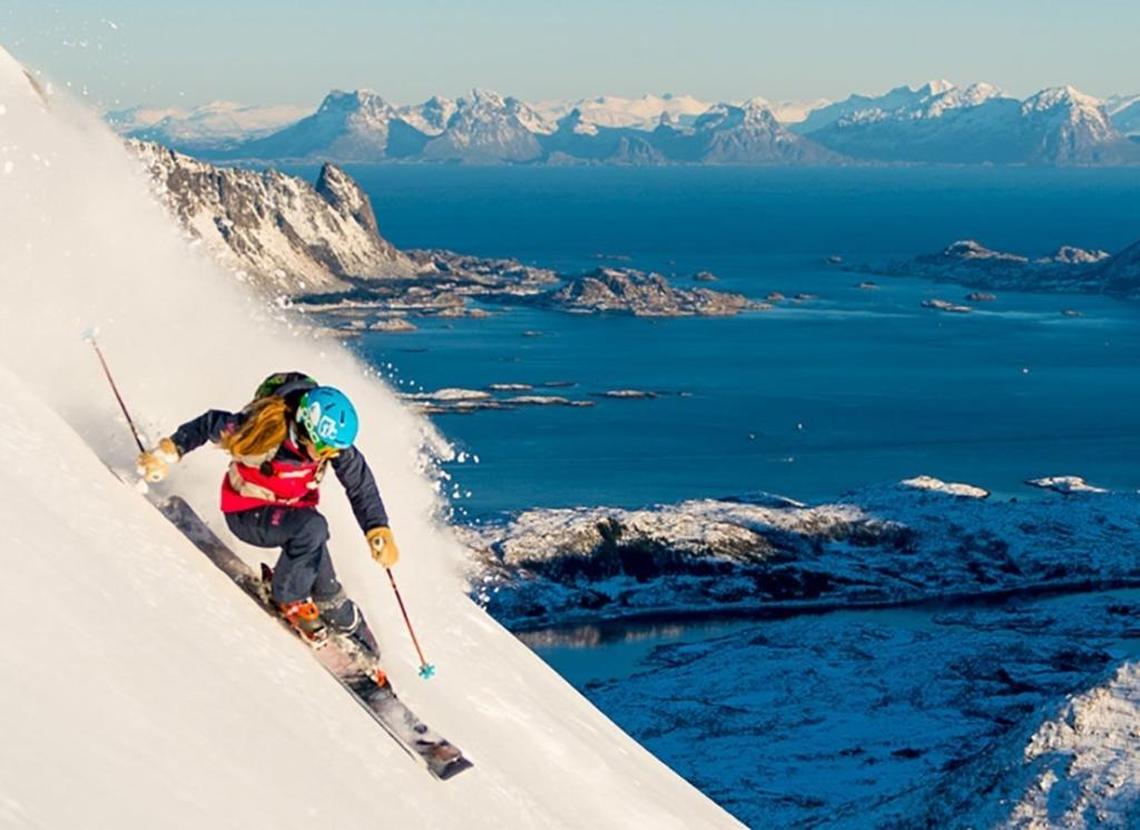 Here’s an image from Warren Miller's 65th film, “No Turning Back.”