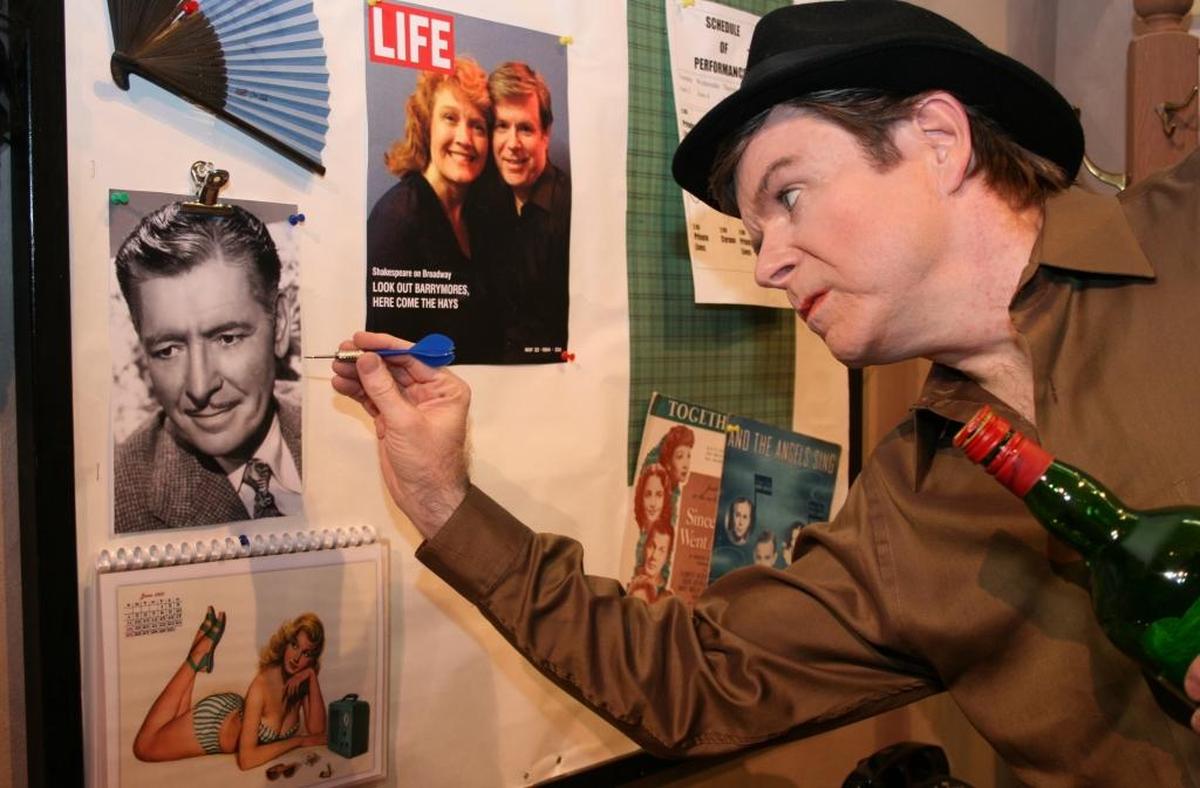 David Bolden plays George Hay in Lynden Performing Arts Guild’s “Moon Over Buffalo.” 