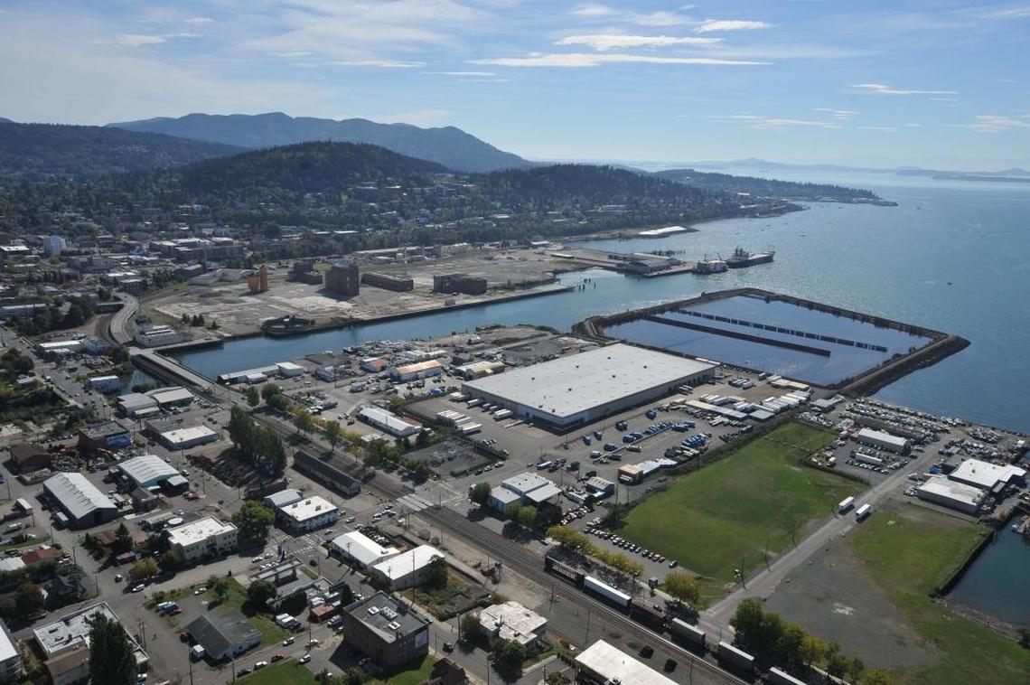 A bird’s-eye view of the waterfront as seen on Sept. 19, 2013.