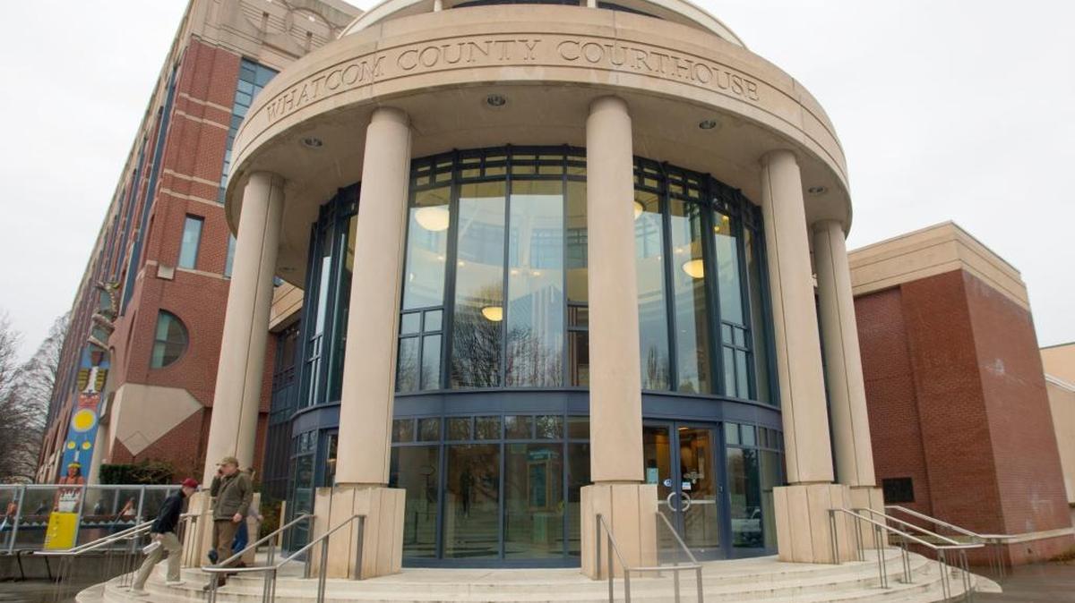 The Whatcom County Courthouse in downtown Bellingham, Wednesday Feb. 10, 2016. An architecture firm says faulty construction of a courthouse extension has led to water damage that will cost millions to repair.