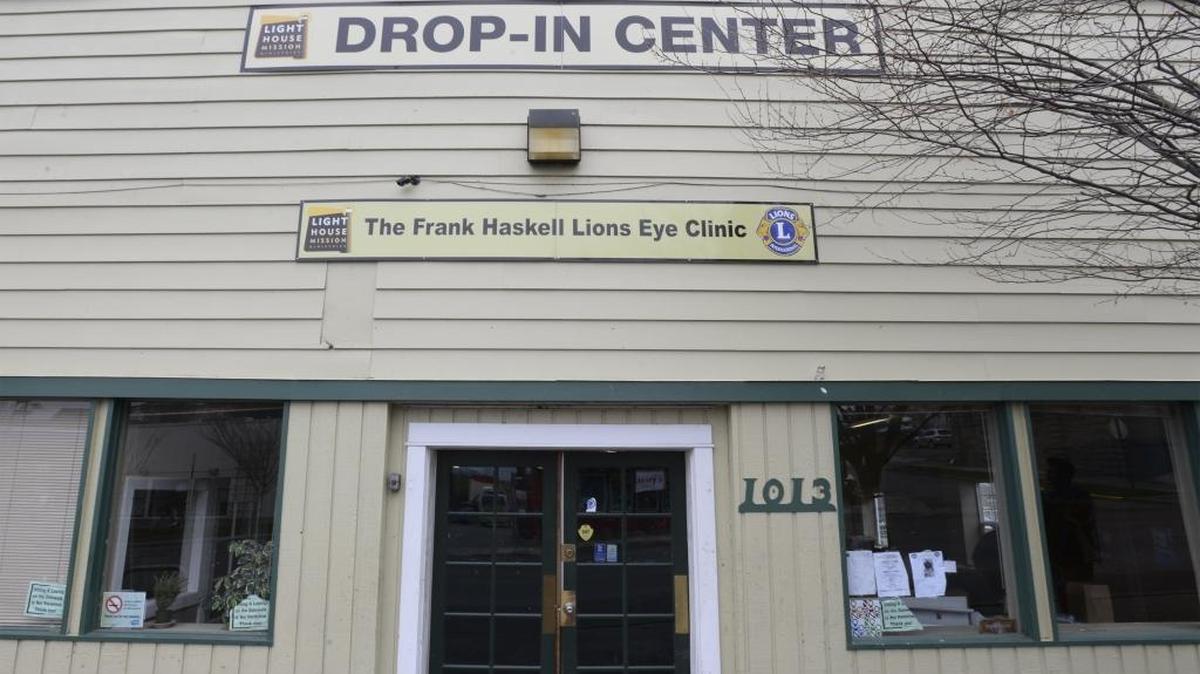 The Lighthouse Mission’s Drop-In Center on West Holly Street in Bellingham has been operating as a temporary, 24/7 low-barrier center since October 2016.