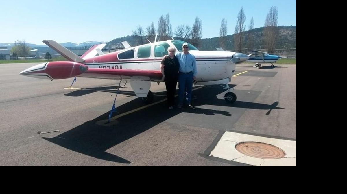 
Leland and Sharon Bowman, whose plane was  overdue at Lynden airport on Saturday, July 11, in an undated photo.
