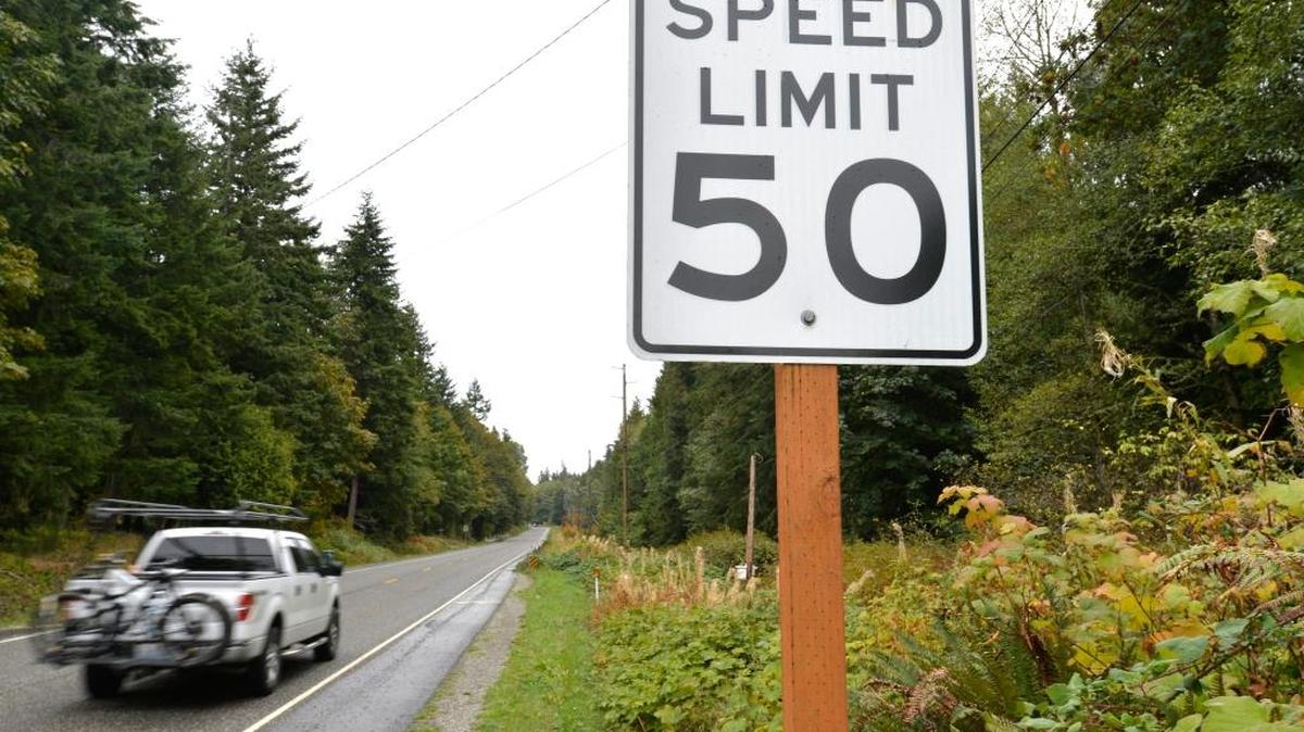 
Whatcom County is considering lowering the speed limit and restricting parking on a stretch of Samish Way near Galbraith Mountain. 
