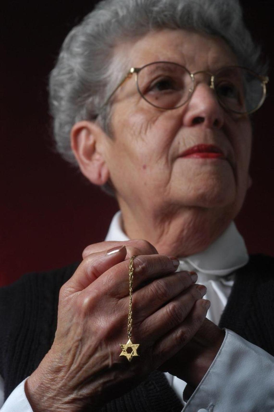 Holocaust survivor Noemi Ban spokes to hundreds of classrooms, churches, and community organizations about her experiences during the Holocaust, and how people should not let hatred rule their lives.