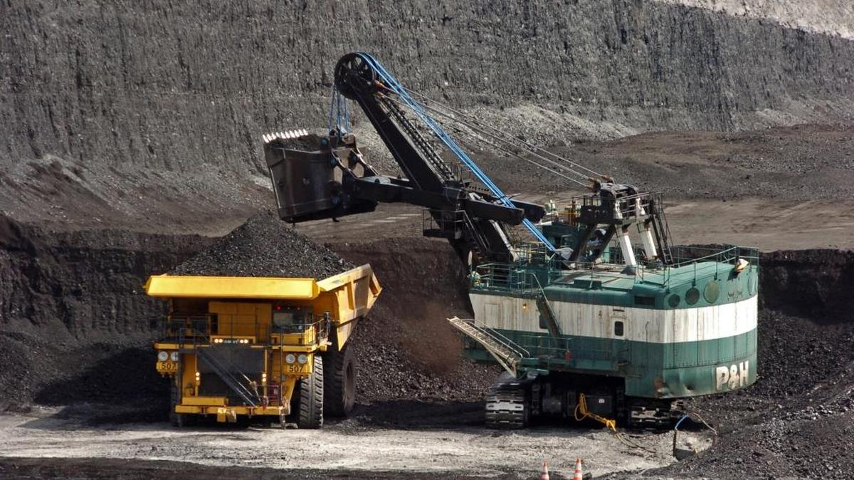 FILE - In this April 4, 2013 file photo, a mechanized shovel loads coal onto a haul truck at the Cloud Peak Energy's Spring Creek mine near Decker, Mont. An Obama administration effort to overhaul coal sales from public lands will be put to its first test as companies seek to advance two major mining projects in the Western U.S. Federal and state officials are meeting Wednesday, Jan. 27, 2016, to consider the request. Cloud Peak Energy and Lighthouse Resources Inc. wants to mine a combined 644 million tons of coal from government-controlled reserves in Montana and Wyoming.