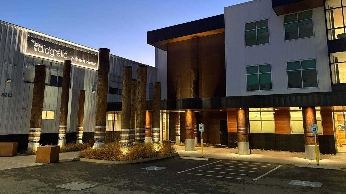 The Swinomish Tribe’s didgʷálič Wellness Center at 8212 S. March Point Road in Anacortes, Wash.