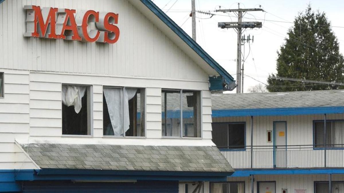 Police are investigating as suspicious the death of a woman found Saturday night, Jan. 6, at the former Macs Motel, 1215 Samish Way in Bellingham.