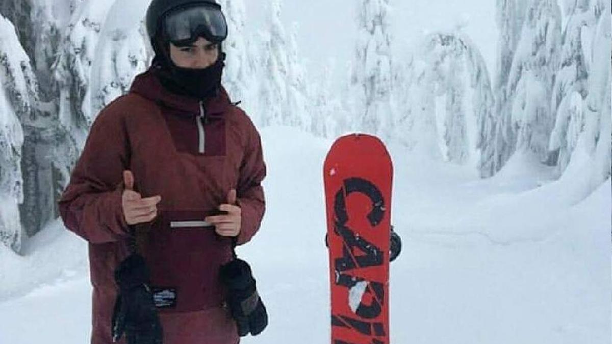 A gofundme page photo shows Jake Amancio, one of the two snowboarders missing in the Mount Baker backcountry.