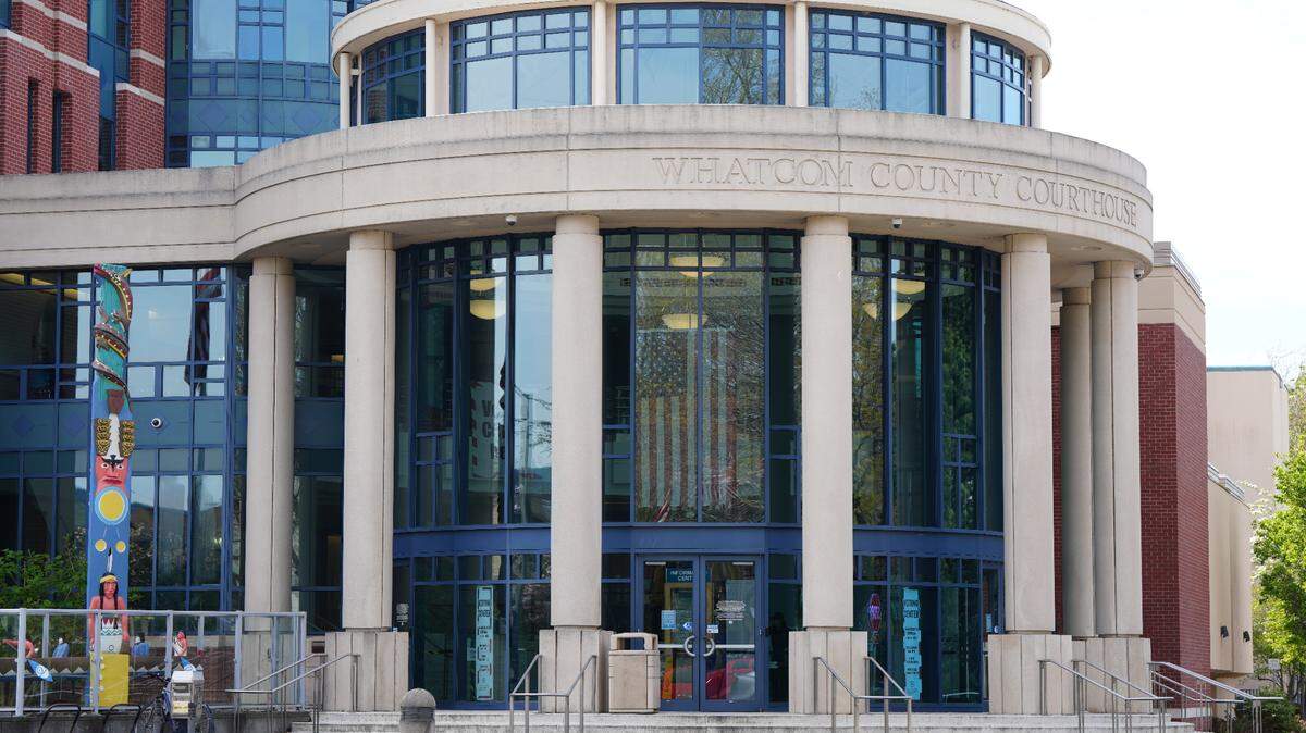The Whatcom County Courthouse in Bellingham.