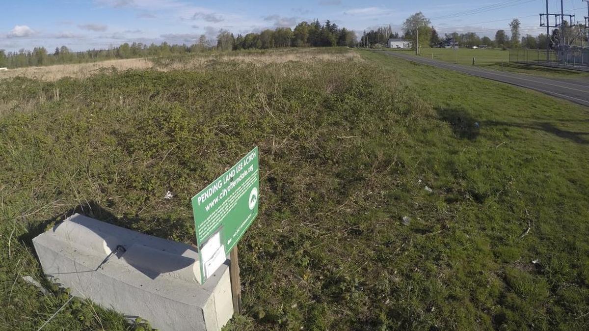 The proposed site of a new Whatcom County Jail is on LaBounty Drive north of Slater Road in Ferndale.