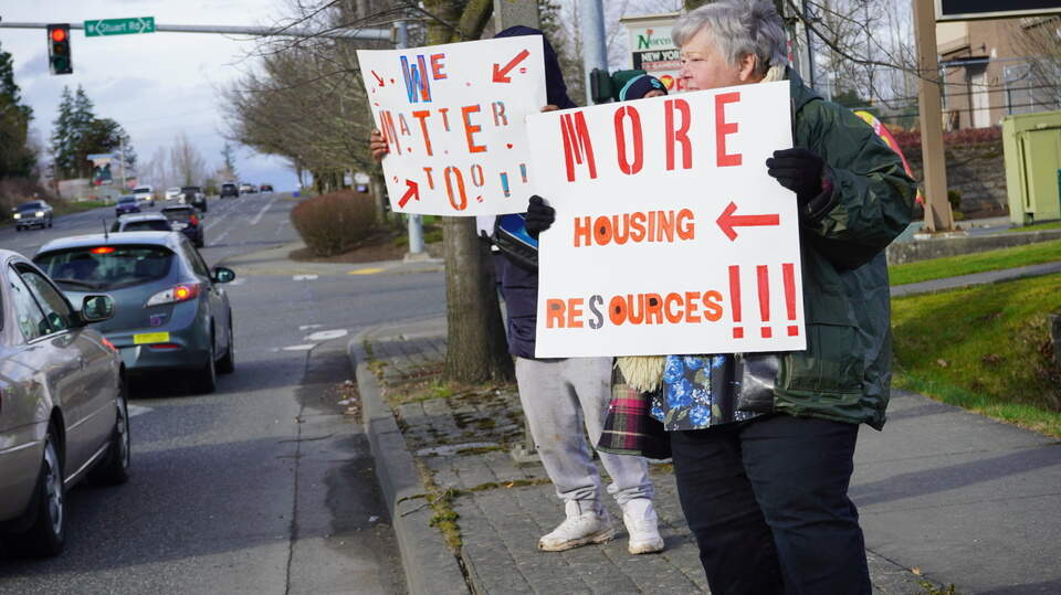 Bellingham homeless protest proposed clearing of local camp ...