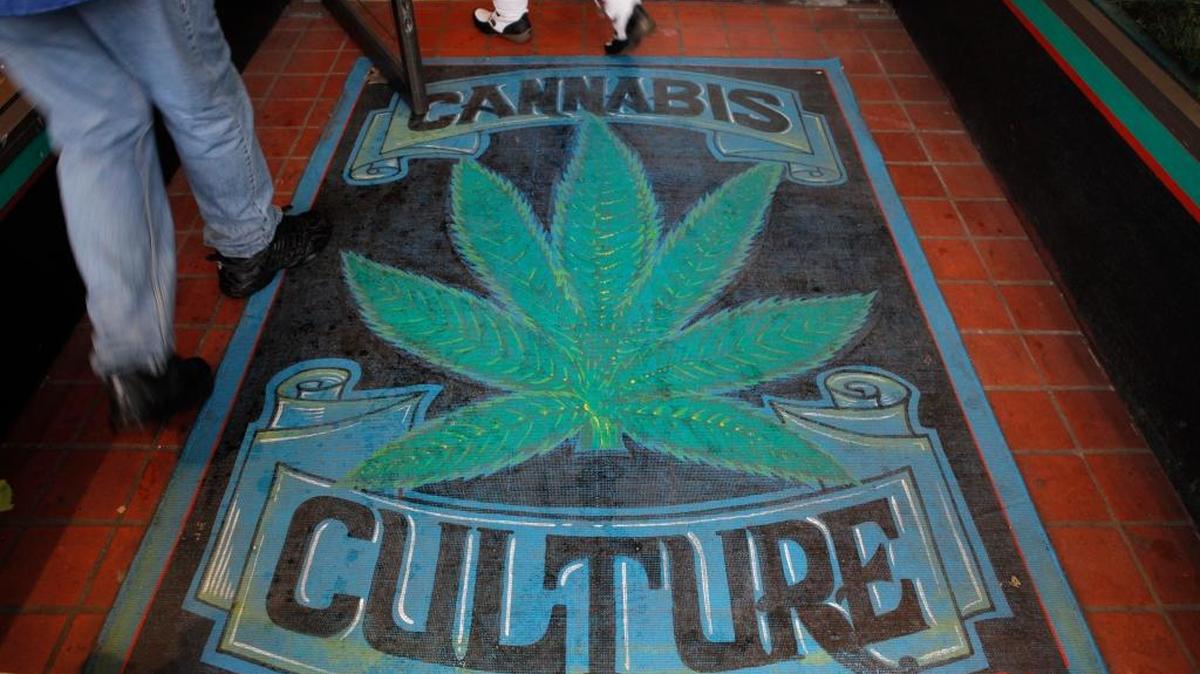 Marijuana smokers enter the Cannabis Culture Headquarters in Vancouver, British Columbia in 2010. Vancouver is in the marijuana-friendly corner of Canada, and it’s hard to miss. Canada announced Wednesday that it will introduce legislation next year to decriminalize and legalize the sale of marijuana.