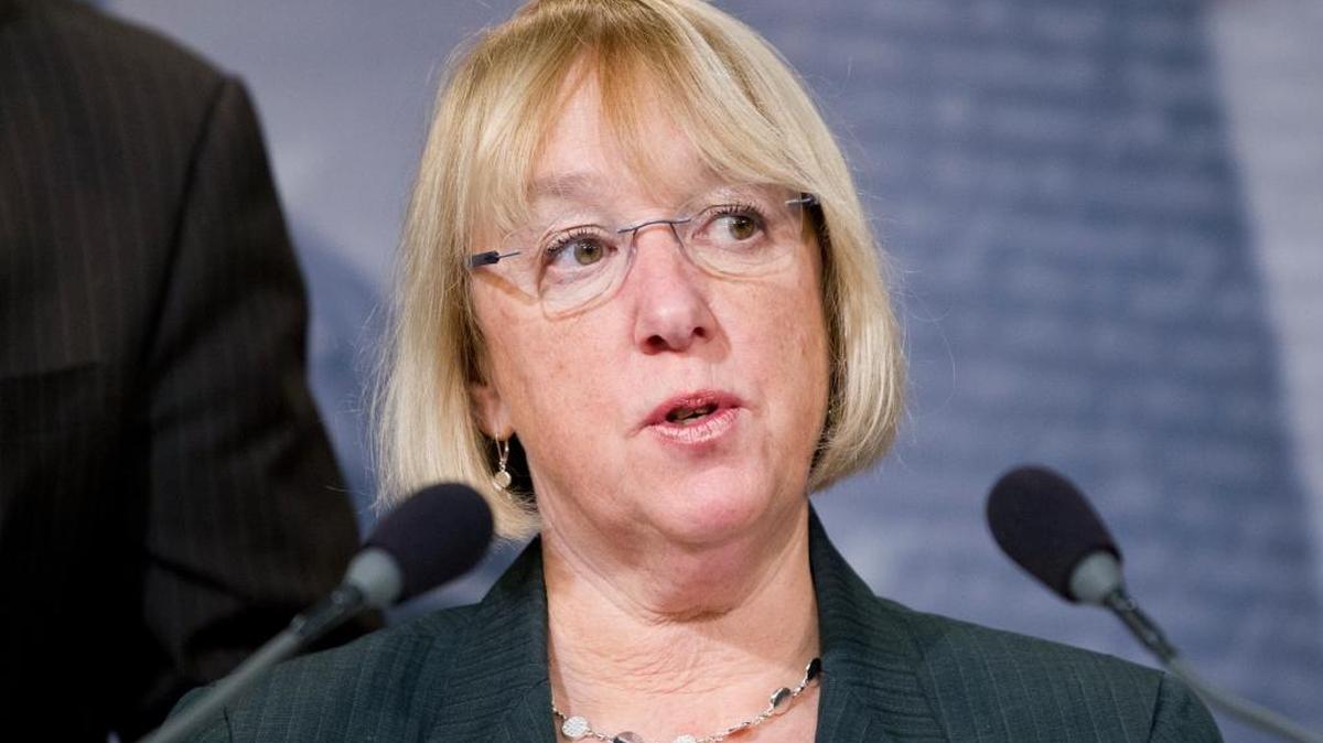 Sen. Patty Murray, D-Wash., speaks during a news conference on opioid and heroin abuse, Feb. 11, 2016, on Capitol Hill in Washington. She is the the chairman and ranking member of the Senate Health, Education, Labor, and Pensions Committee, which has unveiled a draft bill to overhaul the mental health system.