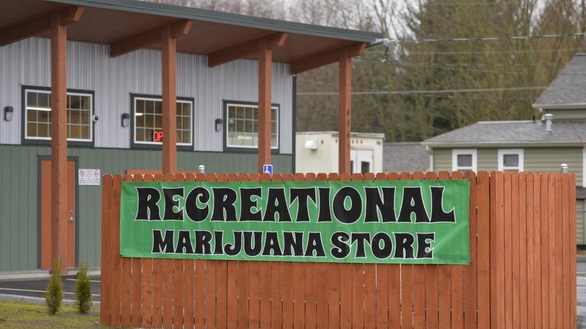 Buds SOS,a recreational pot store on Portal Way in Ferndale, is shown Friday, Dec. 4, 2015. The Ferndale City Council will consider a six-month moratorium on new pot stores so it can align its rules with new state regulations on marijuana. If approved, the moratorium wouldn’t affect Buds SOS.