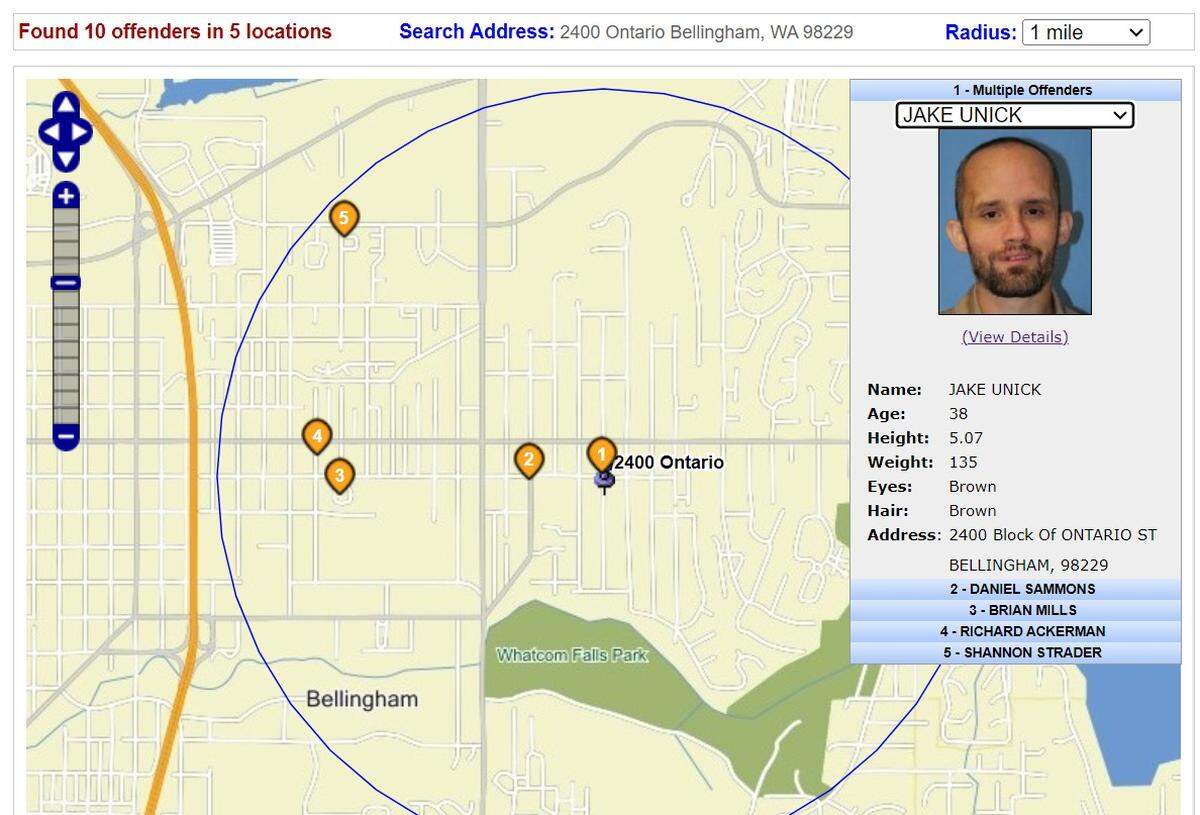An incorrect web page at the Whatcom County Sheriff’s Office indicated that a convicted sex offender was free. The page has been fixed.