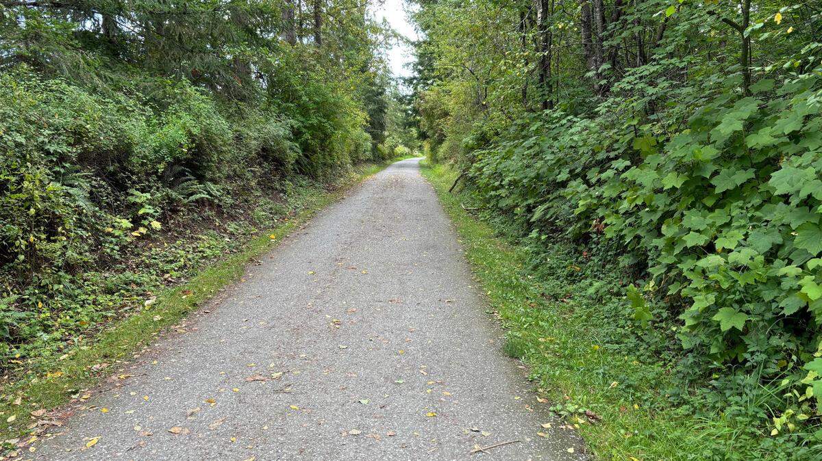 Railroad Trail near Barkley Village in Bellingham.