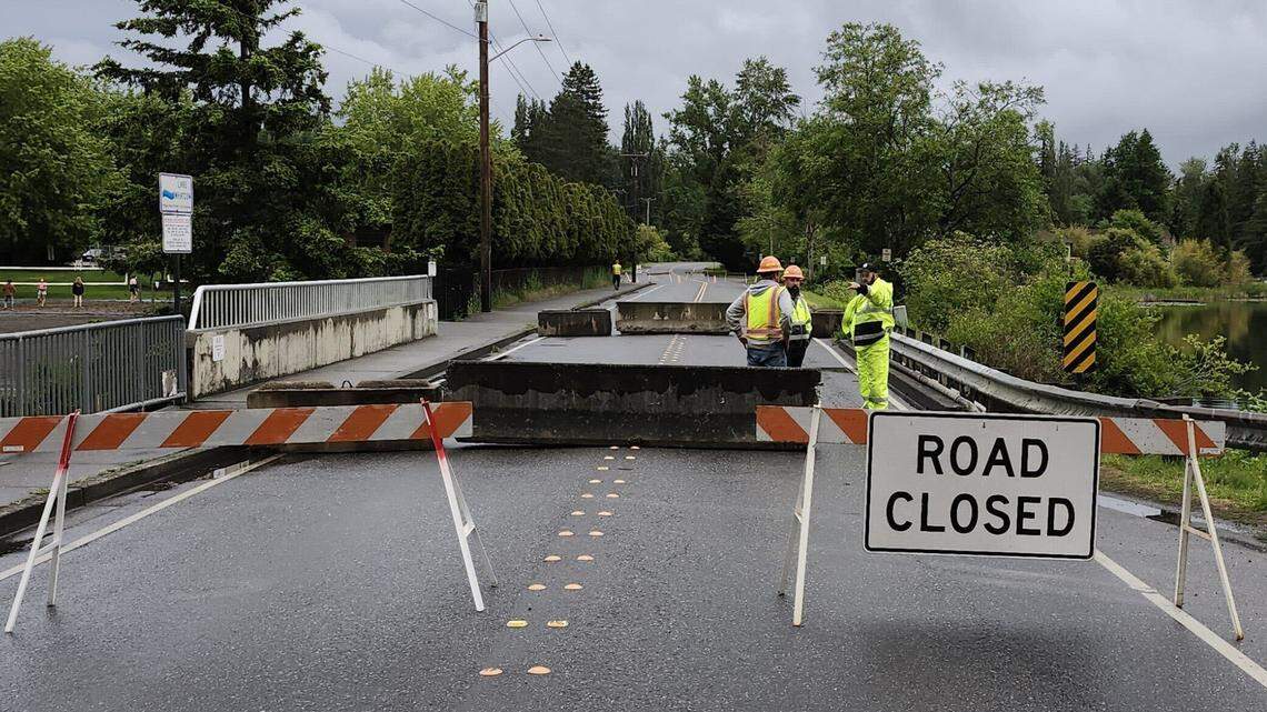 The waterfront at Bloedel Donovan Park is off-limits after a serious sewage spill Wednesday afternoon.