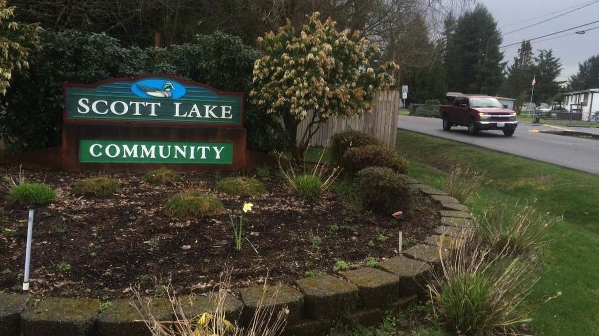 A 92-year-old woman was mauled by a pack of dogs Sunday inside a home in the Scott Lake community in Thurston County. The woman was transported to Harborview Medical Center in Seattle, where she was in critical condition as of Monday afternoon, according to her son.