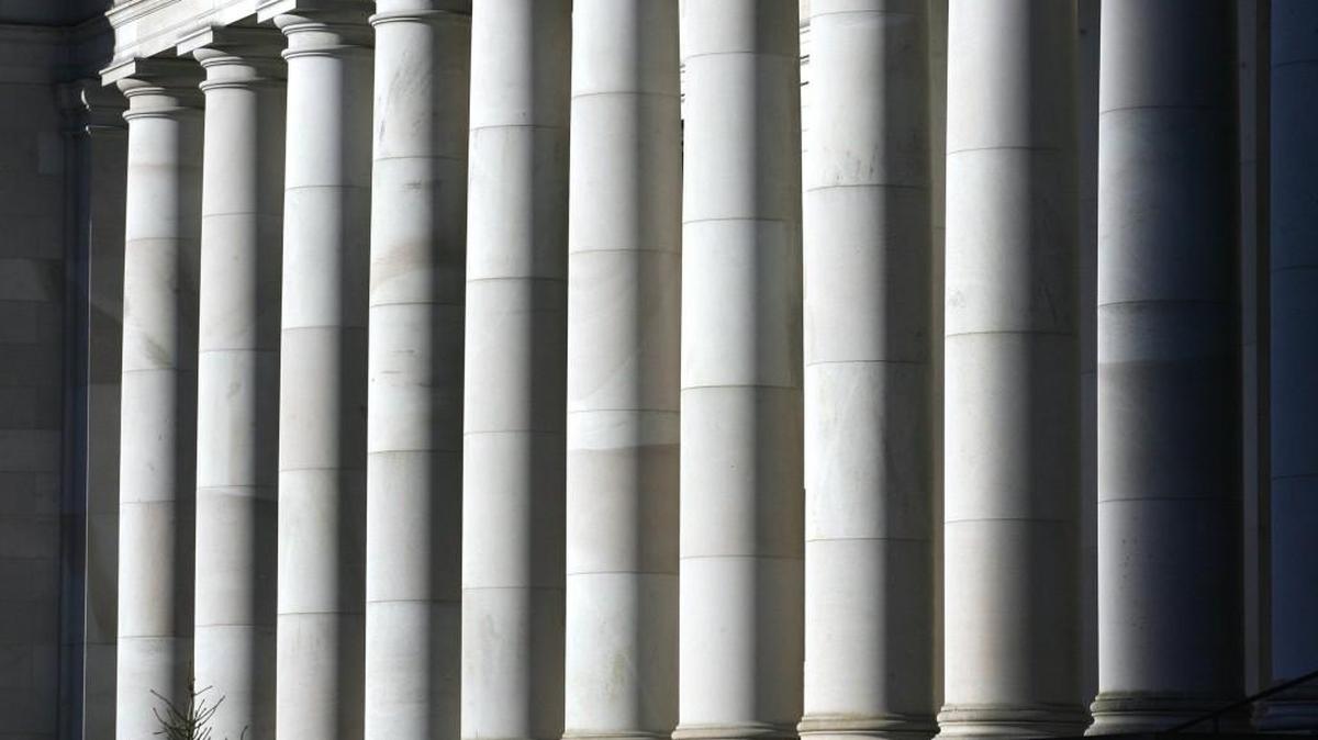 
The Temple of Justice on the state Capitol campus in Olympia is shown on Jan. 3, 2013.
