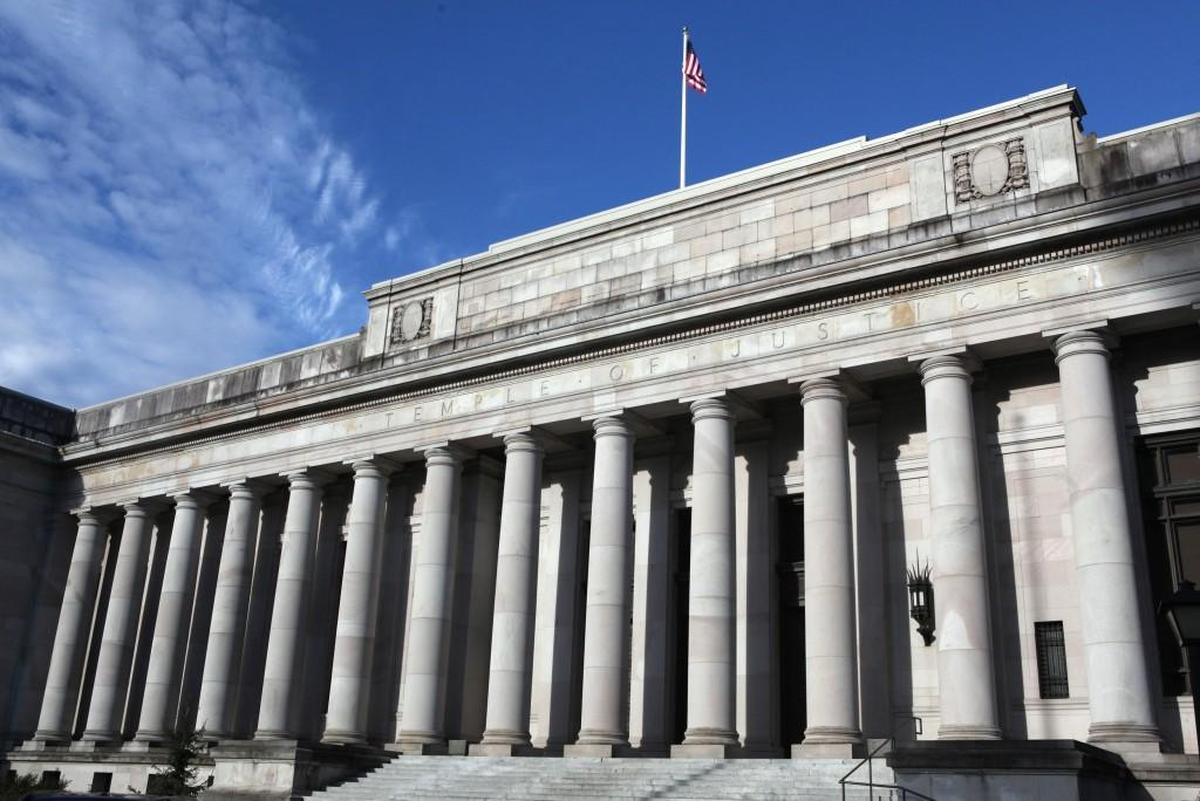 The Temple of Justice in Olympia.