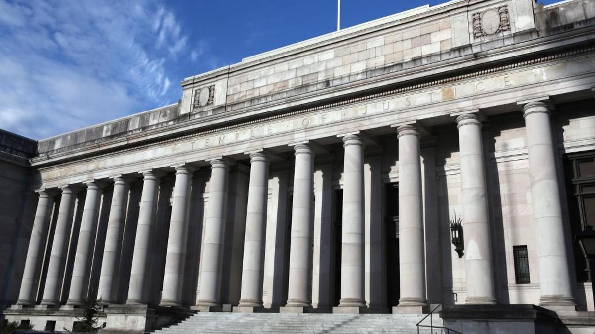 The Temple of Justice in Olympia.