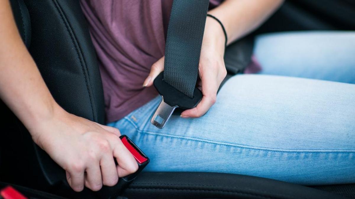 Seat belts are mandated under California vehicle code.