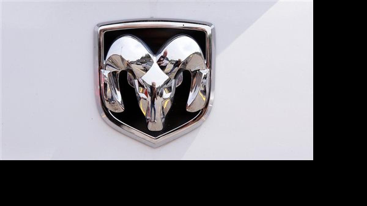 
Dodge logo from a pickup in 2014.
