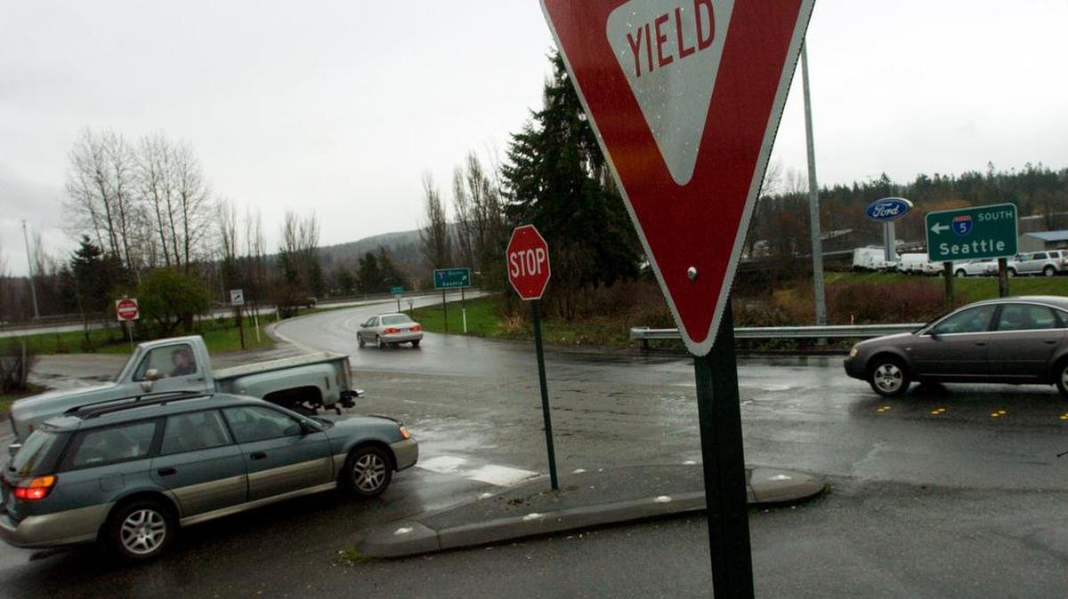 Right of way at a typical four-way intersection is pretty easy to understand. It gets tricky though, when you encounter a painted traffic island that creates an offset right-turn lane, or a channelized right turn lane.