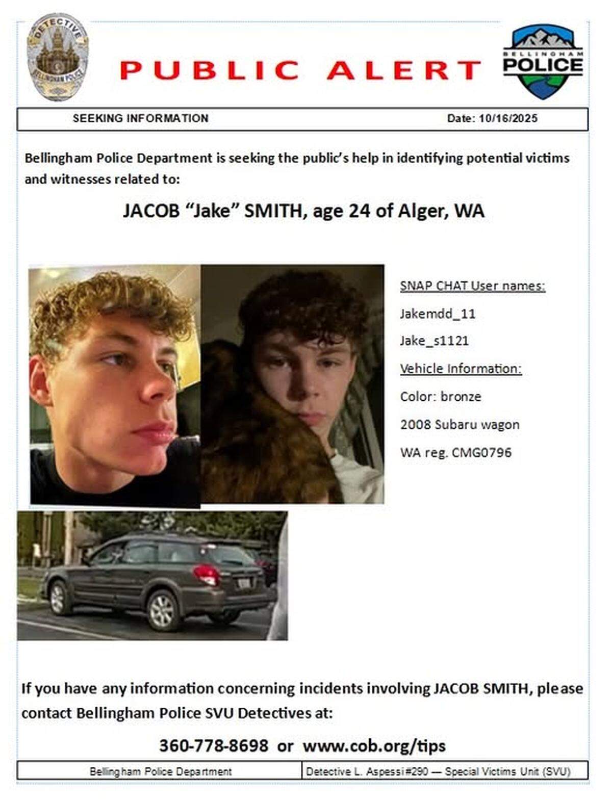 Police are asking the community for help in locating victims of suspect charged with child exploitation.