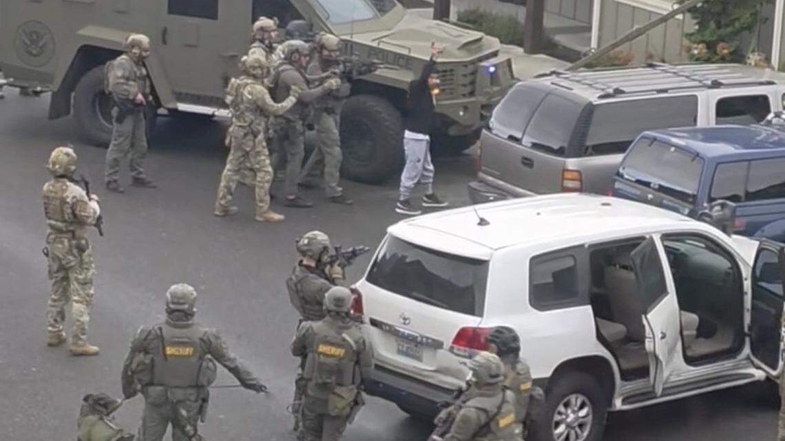 Watch: Lynden man arrested in Homeland Security raid; partner unable to reach him