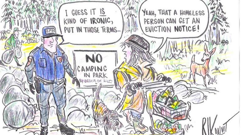 Rik Dalvit: An Ironic Eviction Notice 