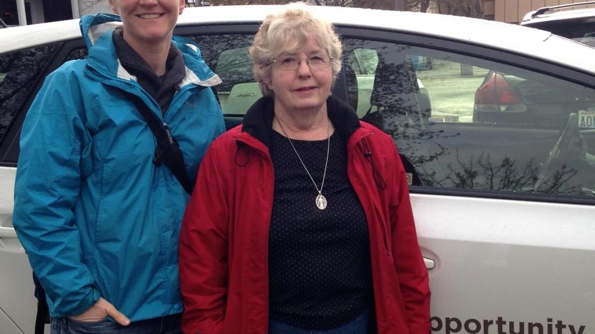 Kate Robertson and Theresa Meurs are members of the Opportunity Council’s Homeless Outreach Team.