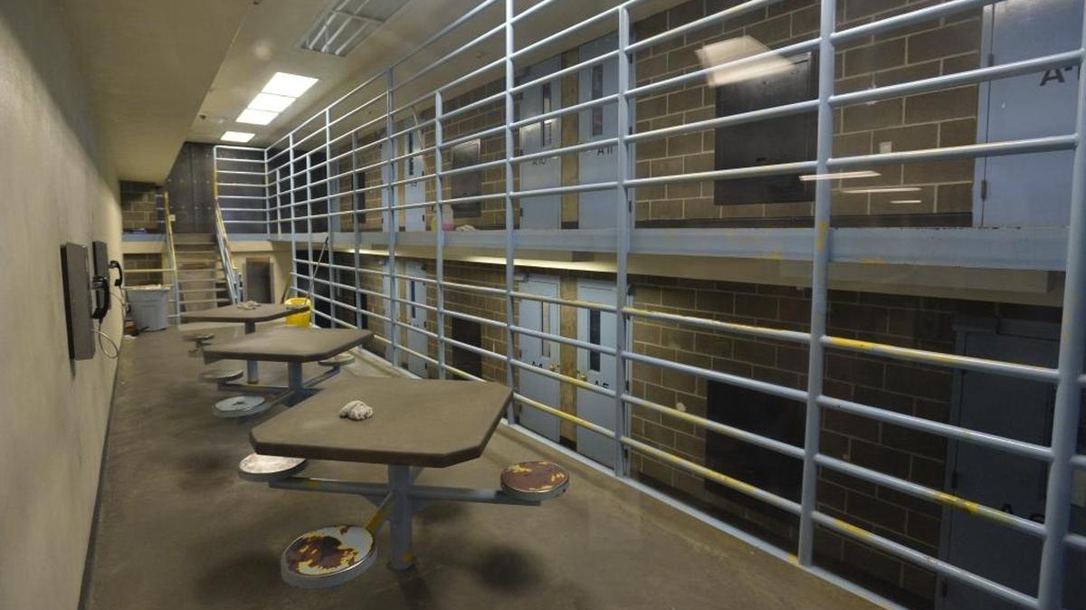 Maximum security cell block at the Whatcom County Jail in Bellingham. Four people incarcerated in the jail in downtown Bellingham were taken to the hospital Tuesday, Feb., 7, after all four experienced suspected opioid overdoses.