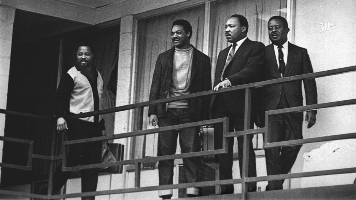 The Rev. Martin Luther King Jr. stands with other civil rights leaders on the balcony of the Lorraine Motel in Memphis, Tenn., on April 3, 1968, a day before he was assassinated at approximately the same place. With him are Hosea Williams, left, Jesse Jackson, King, and Ralph Abernathy. King is honored with a national U.S. holiday celebrated in January. To commemorate the 50th anniversary of his assassination, Whatcom Community College is hosting the 20th annual Martin Luther King, Jr. Human Rights Conference at the Syre Center on Saturday, Jan. 13.