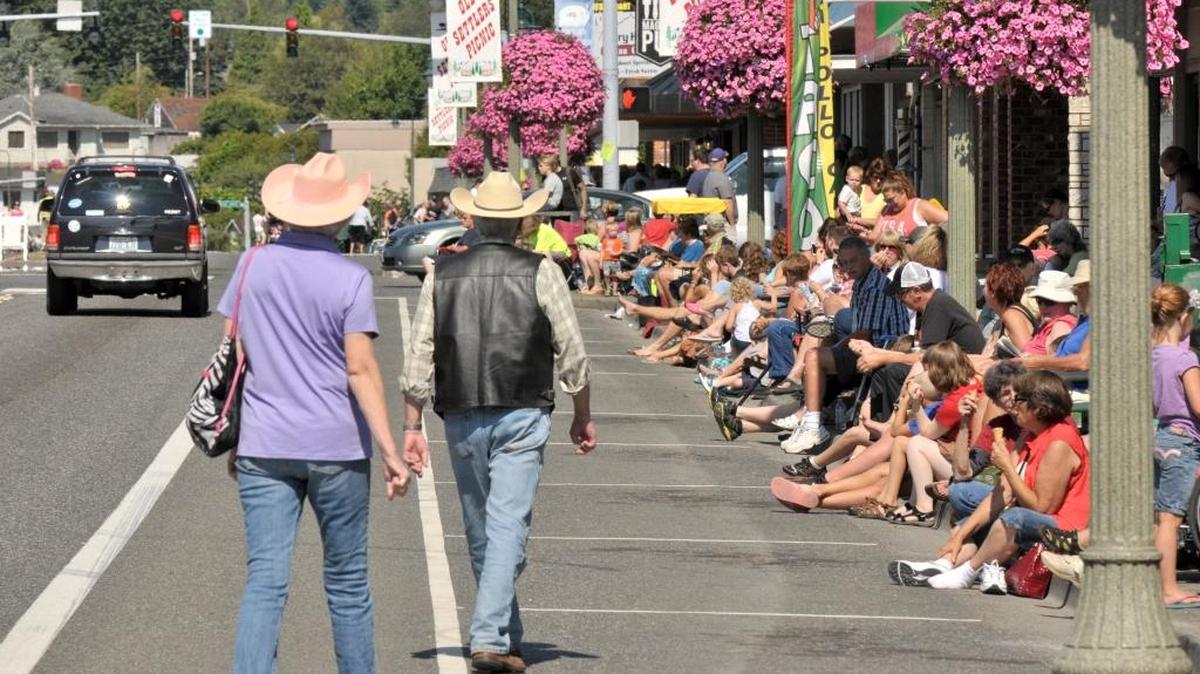 Thousands line Main Street in downtown Ferndale in July, 2014, to watch the Old Settlers Parade. The 2016 parade is 11 a.m. Saturday, July 30.