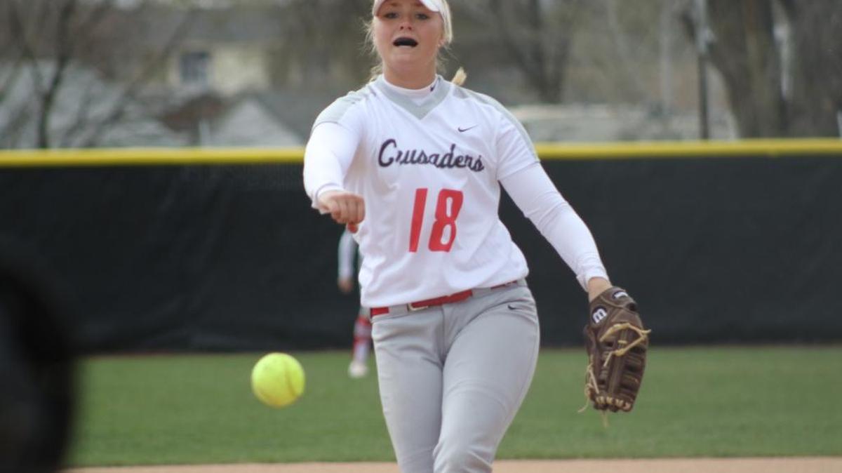 Former Lynden standout Brooke Bonsen, now a junior at Northwest Nazarene University, has been selected co-GNAC Newcomer of the Year in softball.