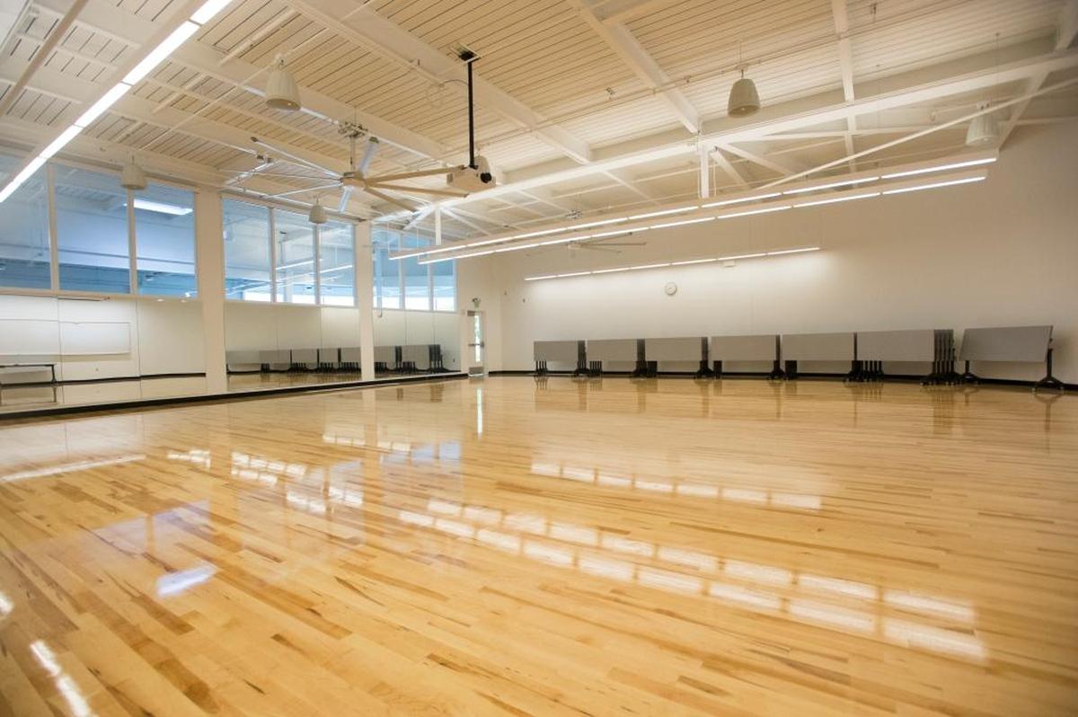 A new dance and workout studio on the second floor of the Pavilion and Student Recreation center provides a number of options for WCC.