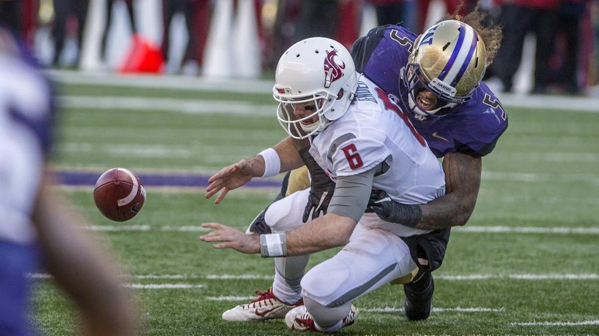 UW senior Joe Mathis is looking forward to getting his chance at the outside linebacker position.