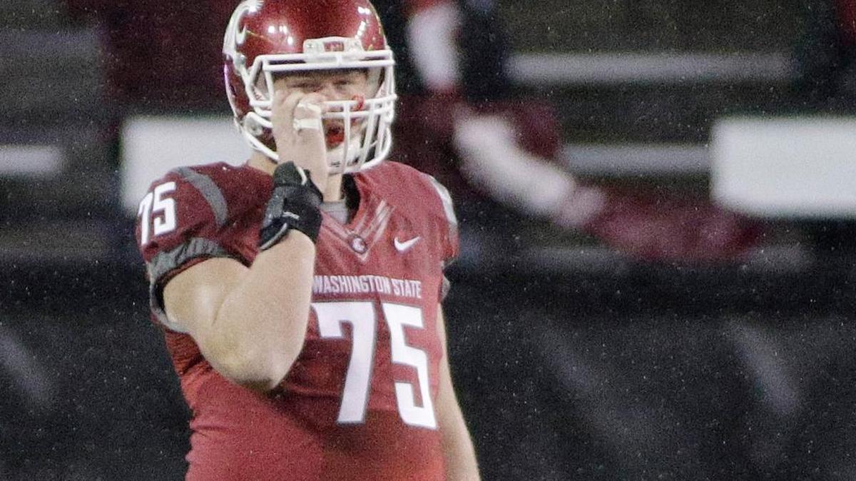 B.J. Salmonson, a 6-foot-4, 300-pound senior from Everson, will get his chance to start his senior year at Washington State but will be pushed by some newcomers.