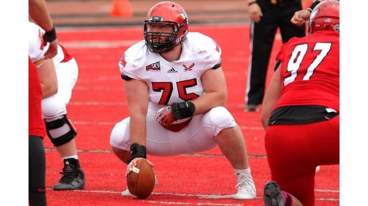Former Meridian standout Spencer Blackburn, the center for Eastern Washington University football, has been selected to the Academic All-Star Team.