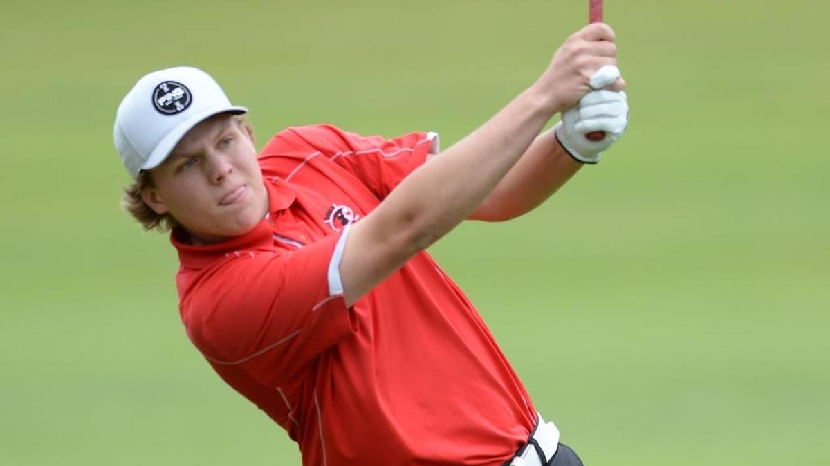 Bellingham’s Nick Nolan, in this May 16 photo won the individual title Wednesday, May 25, at the Class 2A State Championships in Richland.