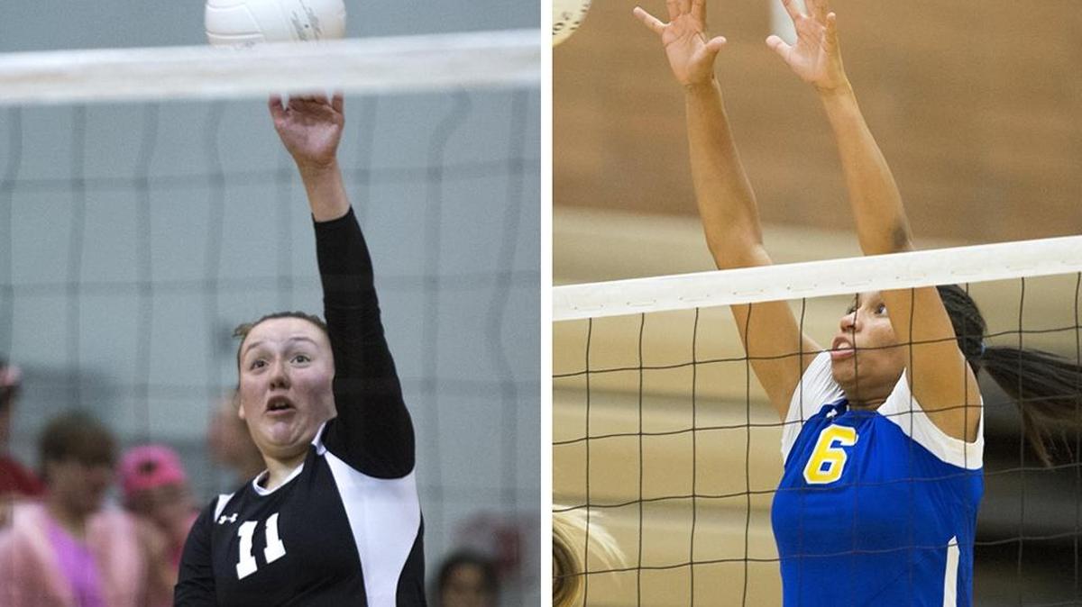 Bellingham’s Summer Douglas and Ferndale’s Taryn Potter have signed to play volleyball for Whatcom Community College this fall.