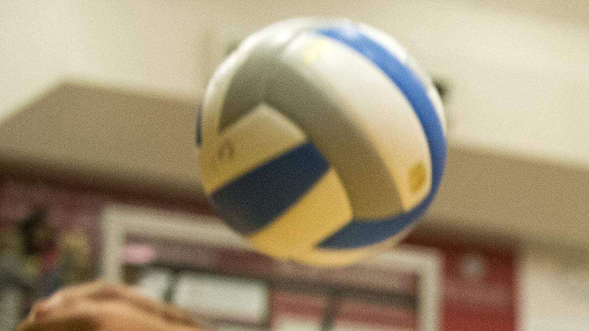 Ferndale's Taryn Potter bumps the ball during a 3-0 to Capital in the first round of the Class 3A state volleyball tournament on Friday, Nov. 14, 2014 at Saint Martin's University in Lacey, Wash.