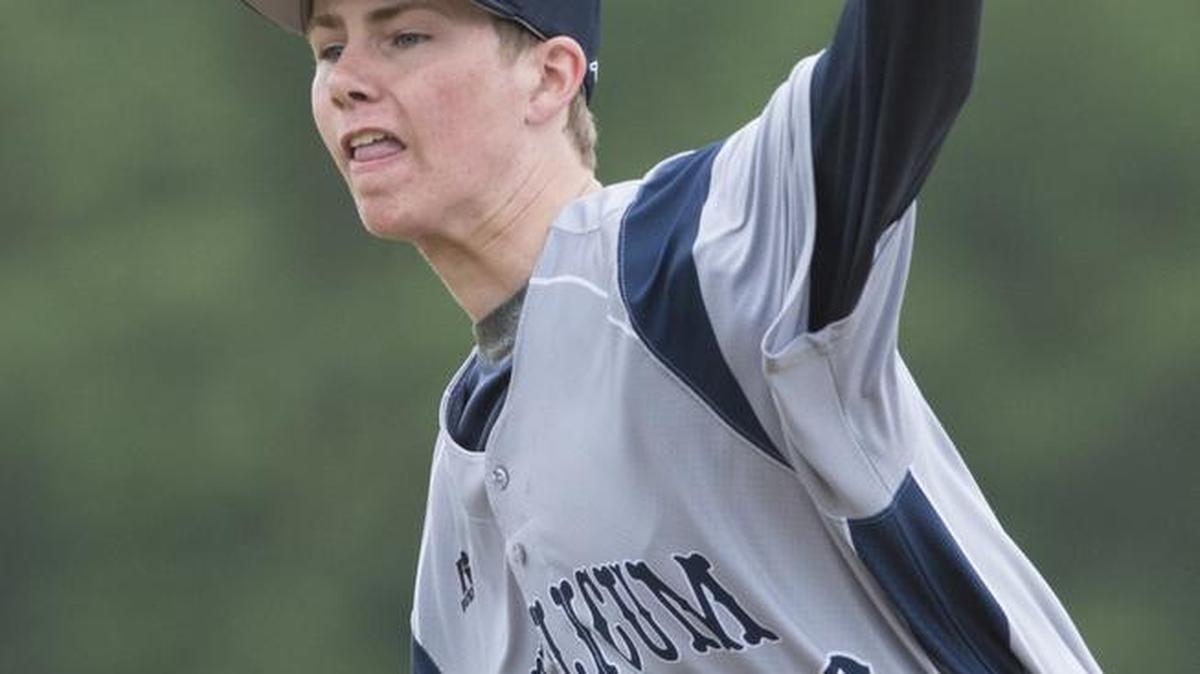 Squalicum’s Connor Sage delivers a pitch against Sehome on May 16. Sage has signed a letter of intent to play baseball for Everett Community College next spring.