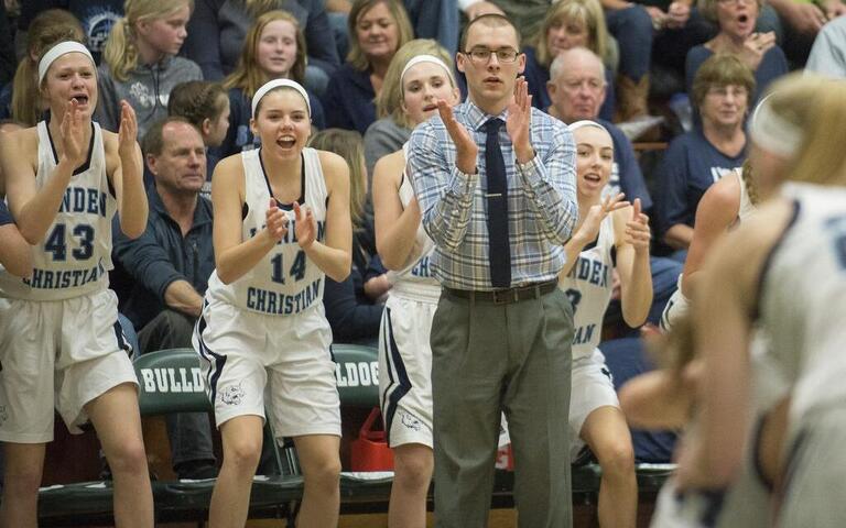 La Center vs. Lynden Christian regional basketball gallery