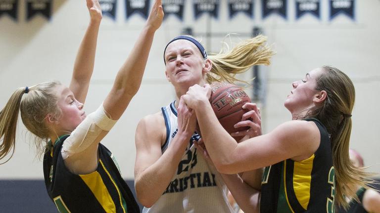 Lynden vs. Lynden Christian basketball gallery