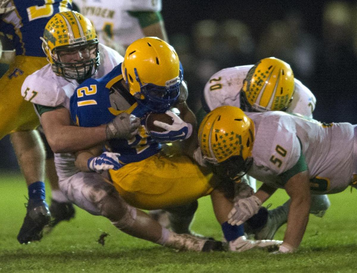 Lynden defeated Ferndale 34-7 on Friday, Oct. 16, at Ferndale High School.