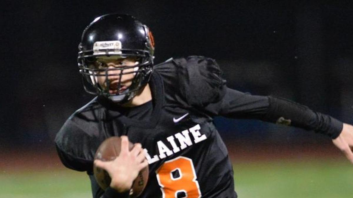 
Marcus Potts has been playing a role for Blaine’s varsity football team since he was a sophomore. 
