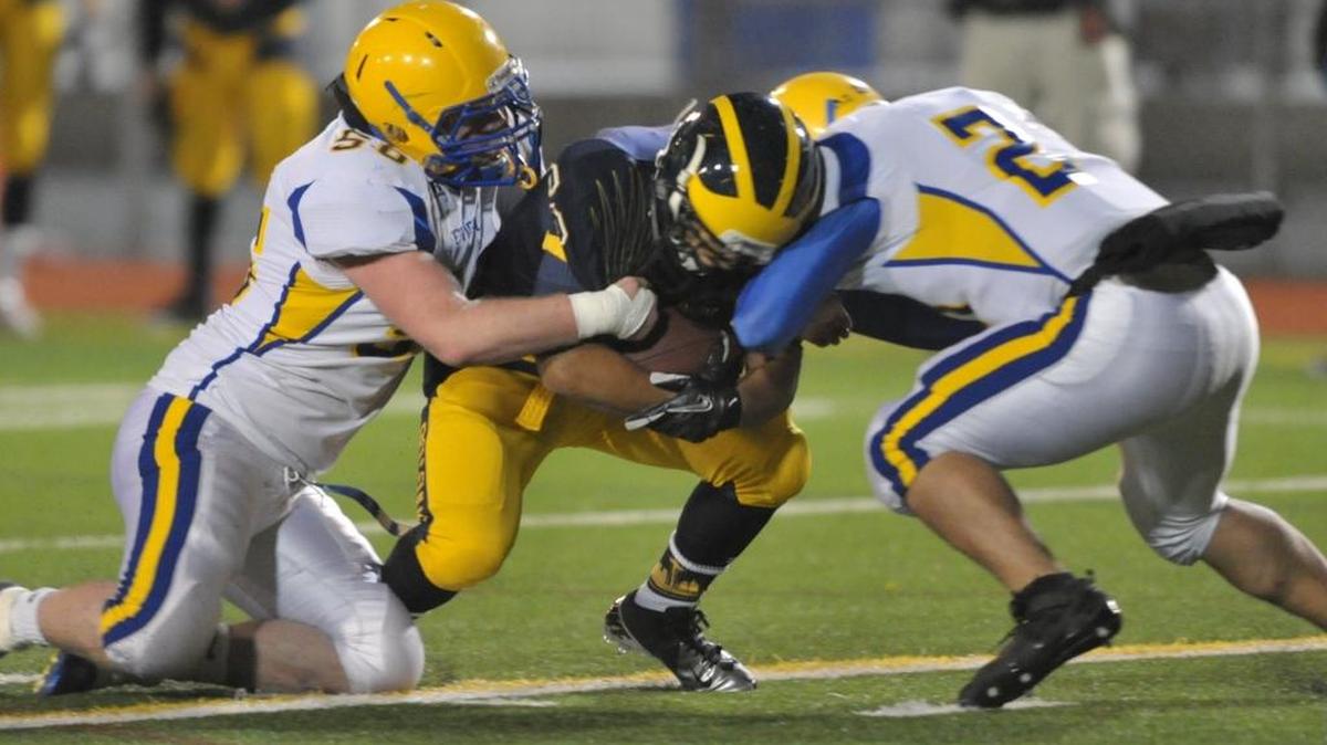 Ferndale lost to Bellevue 28-0 in the first round of the Class 3A state football playoffs on Friday Nov. 9, 2012 in Bellevue. KingCo officials banned Bellevue from postseason play for four years after evidence suggested the program committed violations such as creating false addresses for athletes and allowing boosters to pay tuition.