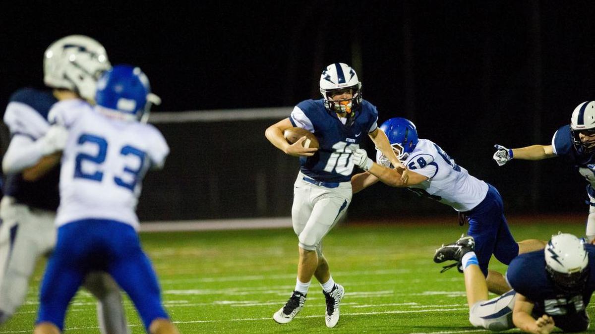 Squalicum’s Garrett Sorenson (10) is one of many young quarterbacks making a splash in the Northwest Conference this season.